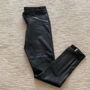 NWOT Muubaa genuine leather leggings/pants